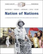 Cover of: Nation of Nations Vol. II w/ Interactive E-Source CD; MP