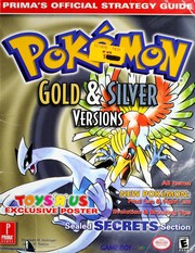Cover of: Pokemon Gold and Silver (Prima's Official Strategy Guide)