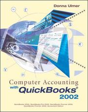Cover of: Computer accounting with QuickBooks 2002