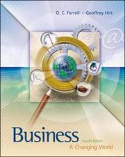 Cover of: Business: A Changing World with Student CD-ROM and PowerWeb