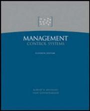 Management control systems by Robert Newton Anthony