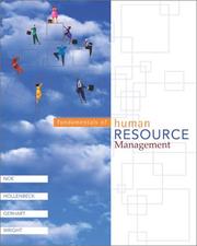 Cover of: Fundamentals of Human Resource Management
