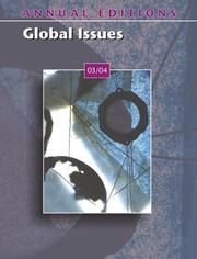 Cover of: Annual Editions: Global Issues 03/04