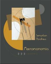 Macroeconomics. by Paul Anthony Samuelson, William D. Nordhaus