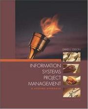 Cover of: Introduction to Information Systems Project Management