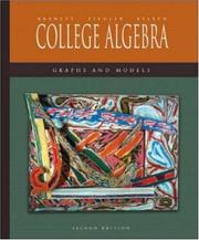 Cover of: Mandatory Package: College Algebra: Graphs and Models w/ MathZone