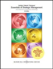 Cover of: Essentials of Strategic Management by John E. Gamble and Arthur A. Thompson