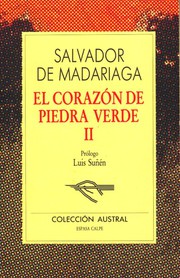 Cover of: El corazón de piedra verde