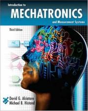 Introduction to mechatronics and measurement systems by David G. Alciatore