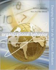 Organizational behavior : emerging realities for the workplace revolution