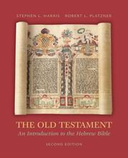 Cover of: The Old Testament: An Introduction to the Hebrew Bible