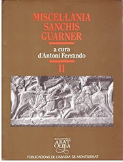 Cover of: Miscel·lània Sanchis Guarner