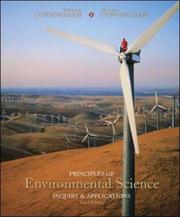 Cover of: Principles of Environmental Science