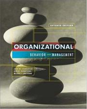 Cover of: MP Organizational Behavior and Management w/OLC/PW Card