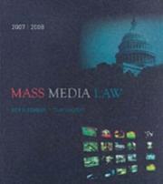 Mass media law by Don R. Pember