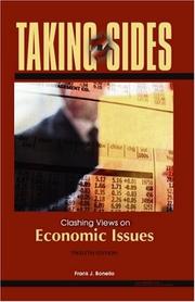 Cover of: Taking Sides: Clashing Views on Economic Issues (Taking Sides)
