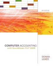 Cover of: Computer Accounting with QuickBooks 2006