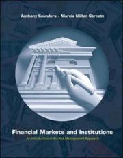 Financial markets and institutions : an introduction to the risk management approach