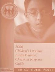 Cover of: Award Winners Classroom Response Guide, 2006 (McGraw-Hill Teacher Resource)
