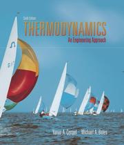 Cover of: Thermodynamics: An Engineering Approach with Student Resource DVD