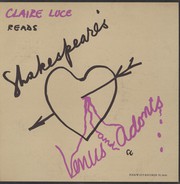 Cover of: Claire Luce reads Shakespeare's Venus and Adonis by 