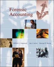Forensic accounting by William S. Hopwood, William Hopwood, GEORGE RICHARD YOUNG, Jay Leiner
