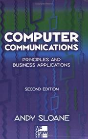 Cover of: Computer Communications by Andy Sloane
