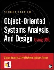 Object-oriented systems analysis and design using UML