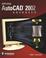 Cover of: Applying AutoCAD 2002 Advanced, Student Edition
