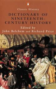 A dictionary of nineteenth-century history