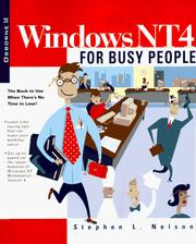 Windows NT 4 for busy people