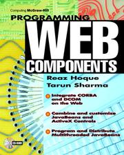Programming web components by Reaz Hoque