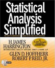 Statistical analysis simplified : the easy-to-understand guide to SPC and data analysis