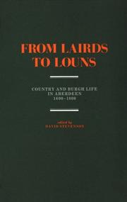 Cover of: From lairds to louns: country and burgh life in Aberdeen, 1600-1800