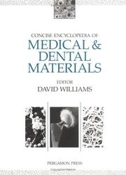 Cover of: Concise encyclopedia of medical & dental materials