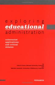 Exploring educational administration : coherentist applications and critical debates