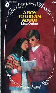 Cover of: A Boy to Dream About (1st Love No 30)