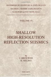 Shallow high-resolution reflection seismics