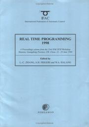 Real time programming 1998 (WRTP '98) : a proceedings volume from the 23rd IFAC/IFIP Workshop, Shantou, Guangdong Province, P.R. China, 23-25 June 1998