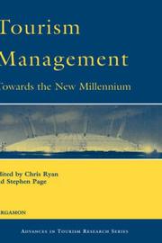 Tourism management : towards the new millennium