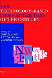 Cover of: New Technology-Based Firms at the Turn of the Century (New Technology-Based Firms)