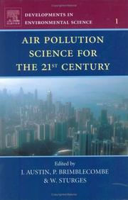 Air pollution science for the 2lst century