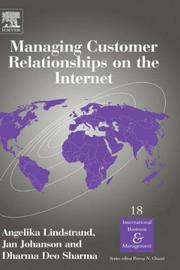 Managing customer relationships on the internet