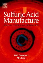 Sulfuric acid manufacture by W. G. Davenport, William G.I. Davenport, Matthew King