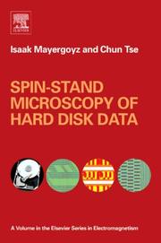Cover of: Spin-stand Microscopy of Hard Disk Data (Elsevier Series in Electromagnetism) (Elsevier Series in Electromagnetism)