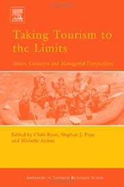 Cover of: Taking tourism to the limits: issues, concepts, and managerial perspectives
