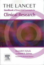 The Lancet handbook of essential concepts in clinical research