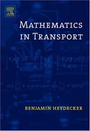 Mathematics in transport : selected proceedings of the 4th IMA International Conference on Mathematics in Transport : in honour of Richard Allsop