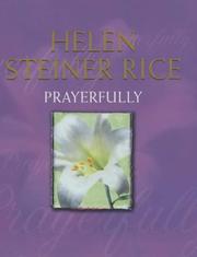Cover of: Prayerfully by Helen Steiner Rice