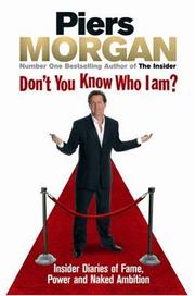 Cover of: Don't You Know Who I Am?